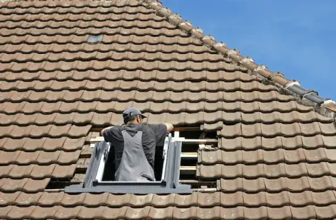Pose de velux à Saint-Georges-du-Bois